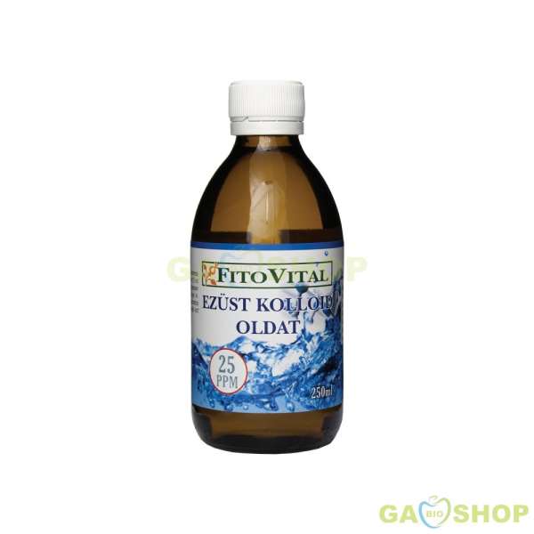 Fitovital ezüstkolloid 25ppm 250 ml