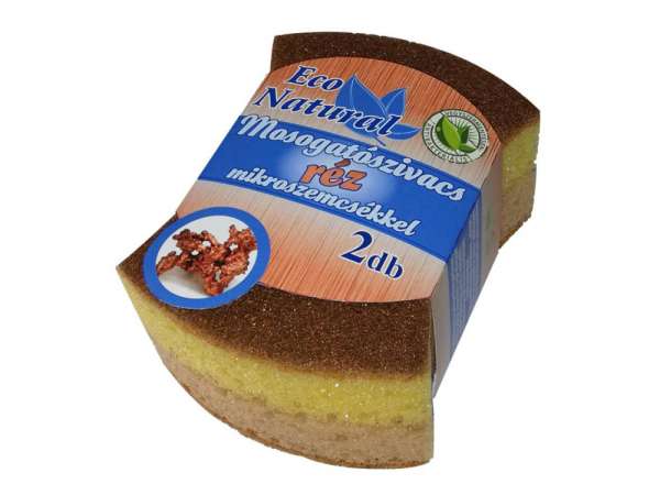 Quadrotex Mosogatószivacs Rézszálas 2db