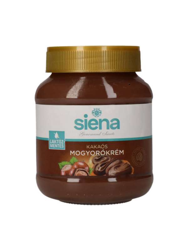 Siena kakaós mogyorókrém laktózmentes 400 g