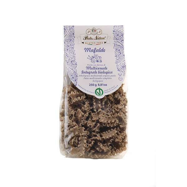 Pasta Natura bio nagy formák teljes kiőrlésű többgabonás tészta 250 g