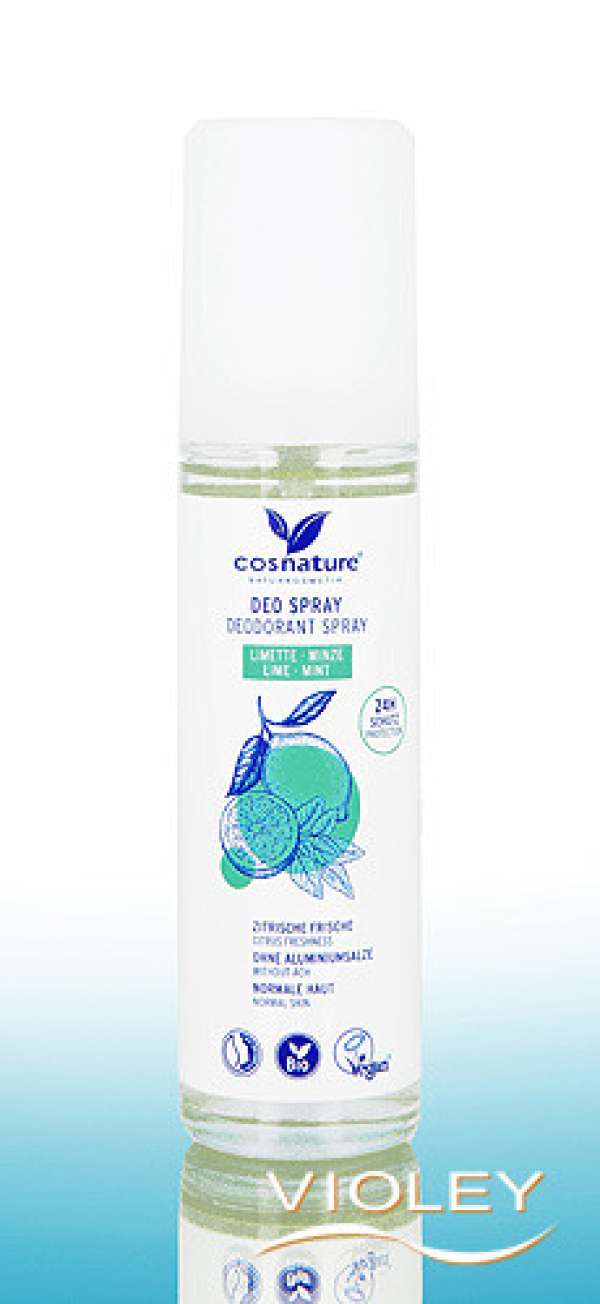 Cosnature Dezodor spray lime-mal és mentával 75 ml