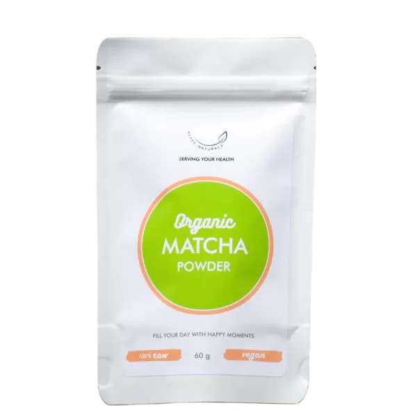 Happy Naturals organic matcha tea por 60 g