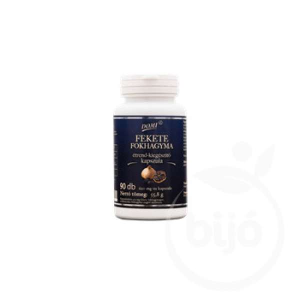 Domi fekete fokhagyma étrend-kiegészítő kapszula 90 db