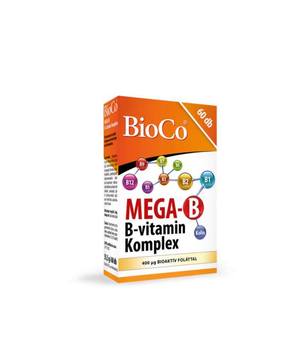BIOCO MEGA-B B-VITAMIN KOMPLEX TABL.60 db