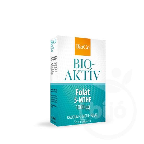 BIOCO FOLÁT 5-MTHF 1000MG BIOAKTÍV TABL.