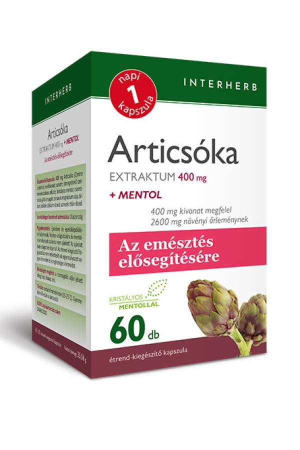 INTERHERB NAPI1 ARTICSÓKA EXTR.KAP. 60 db