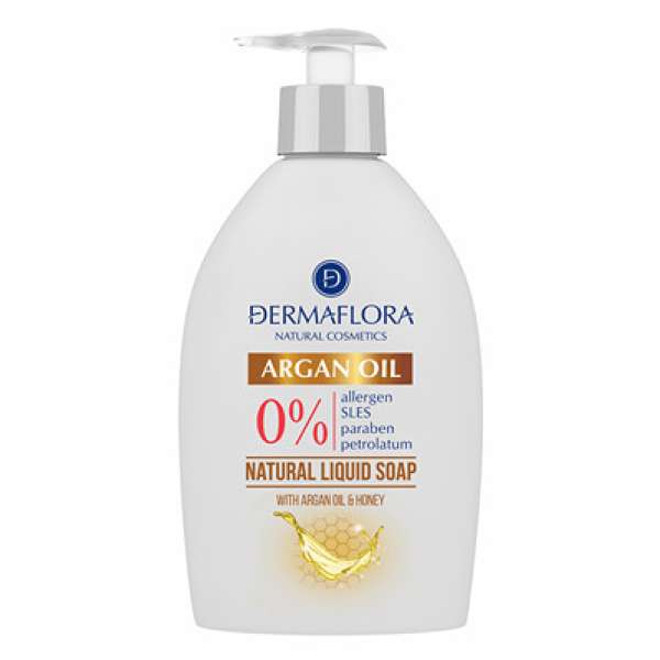 Dermaflora 0% folyékony szappan argánolaj 400 ml