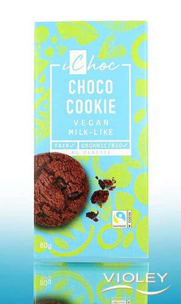 ICHOC BIO CSOKI KEKSZ DARABOKKAL