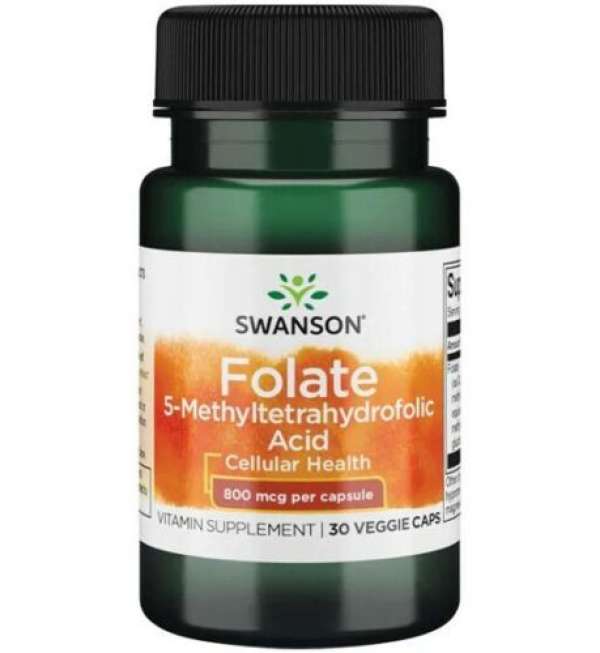 SWANSON FOLATE 5 MTHF 800 mcg/30 db