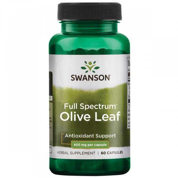 SWANSON Oliva levél 400 mg / 60 darab
