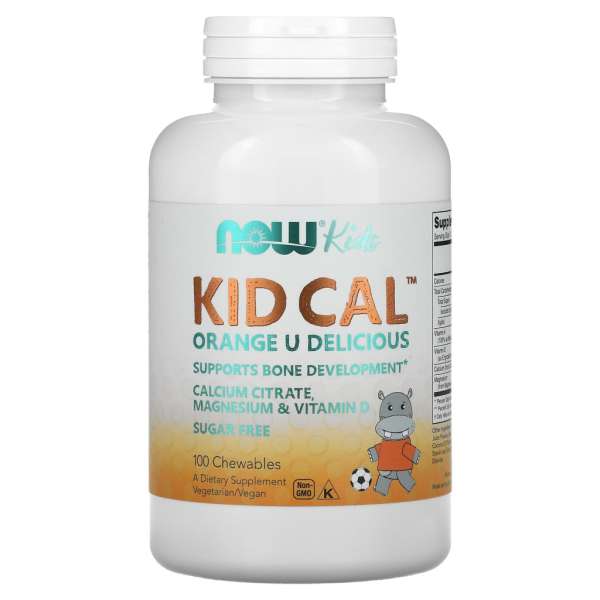 Now Kid-Cal Rágótabletta 100Db
