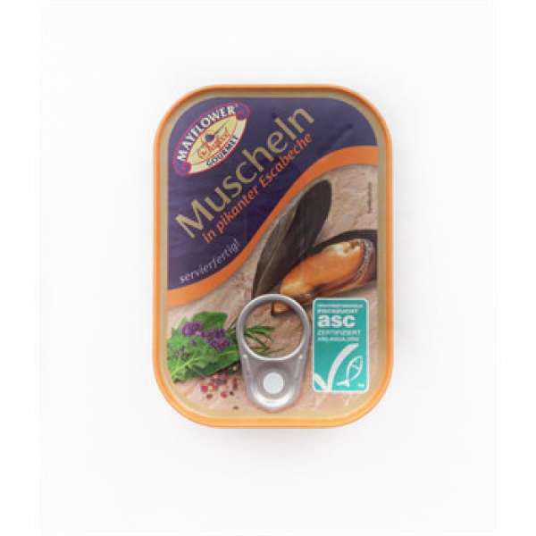 Mayflower kagyló pikáns mártásban 115 g