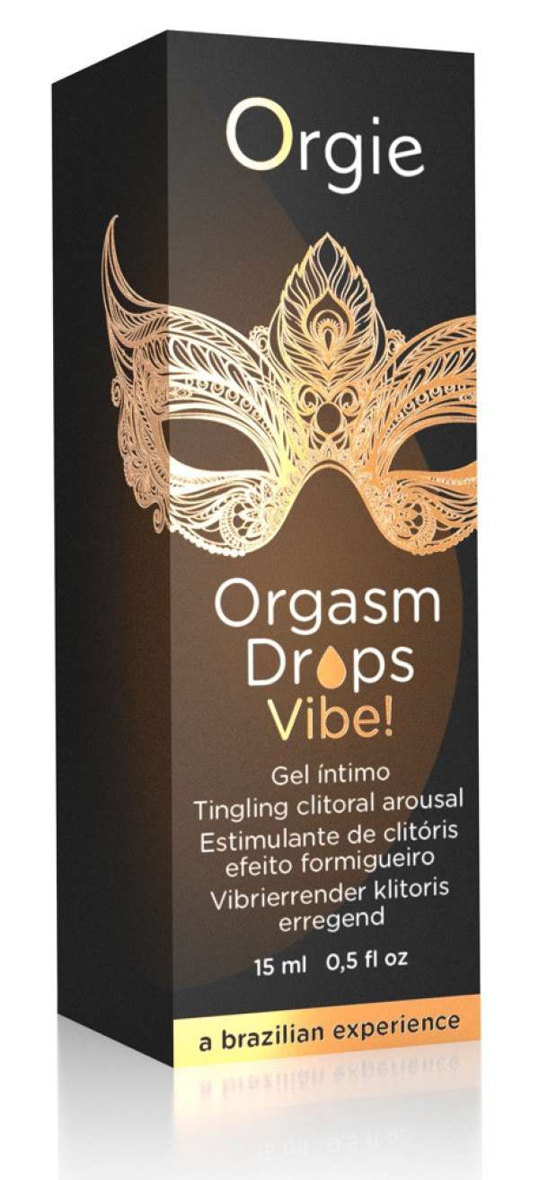 Orgie Orgasm Drops Vibe - bizsergető intim gél nőknek (15 ml)