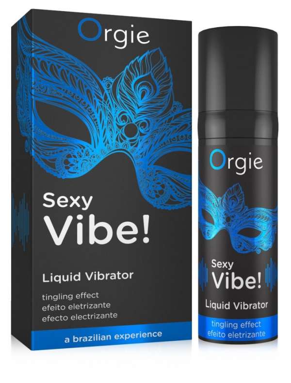 Orgie Sexy Vibe Liquid - folyékony vibrátor nőknek és férfiaknak (15 ml)