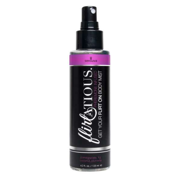 Sensuva Flirtatious - feromonos testpermet - gránátalma-kókusz-plumeria (125 ml)