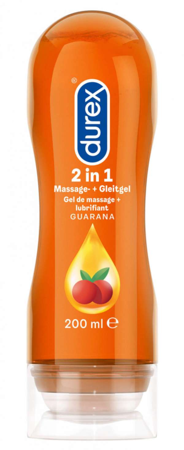 Durex Play 2in1 masszázsolaj - Guarana (200 ml)