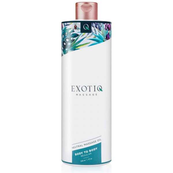 Exotiq Body To Body - hosszantartó masszázsolaj (500 ml)