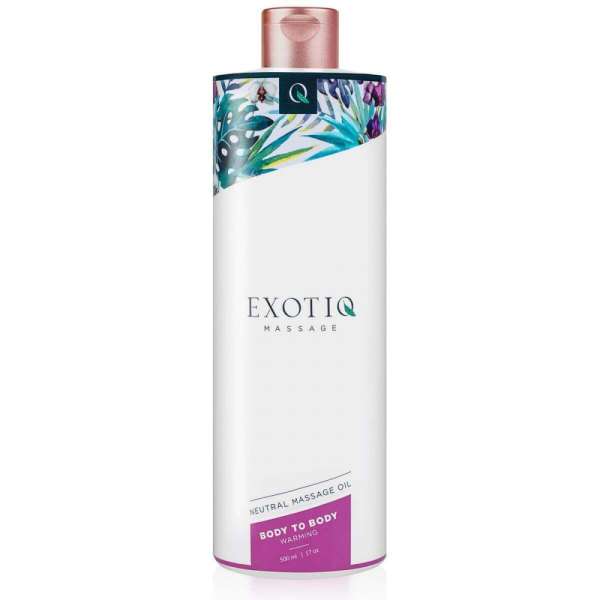 Exotiq Body To Body - melegítő masszázsolaj (500 ml)