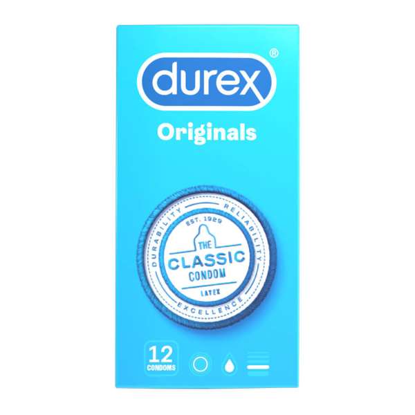 Durex Classic - óvszer (12 db)