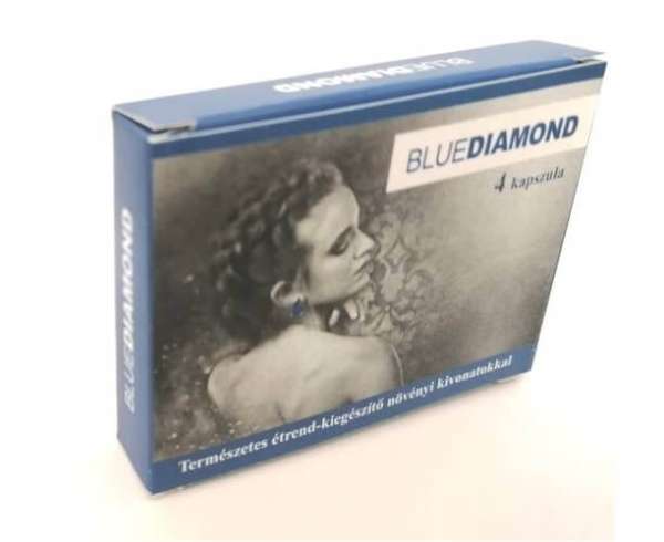 Blue Diamond For Men - term. étrend-kiegészítő növényi kivonatokkal (4 db)
