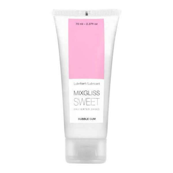Mixgliss Sweet Bubble Gum - vízbázisú síkosító - rágó (70ml)