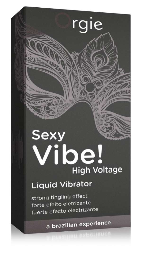 Orgie Sexy Vibe High Voltage - folyékony vibrátor nőknek és férfiaknak (15 ml)
