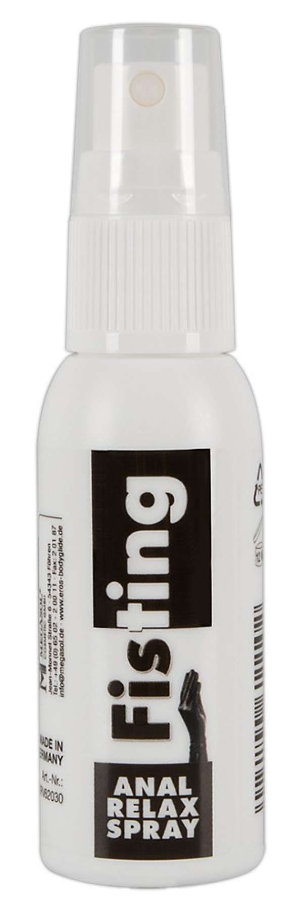 Fisting Relax - anál ápoló és hűsítő spray (30 ml)