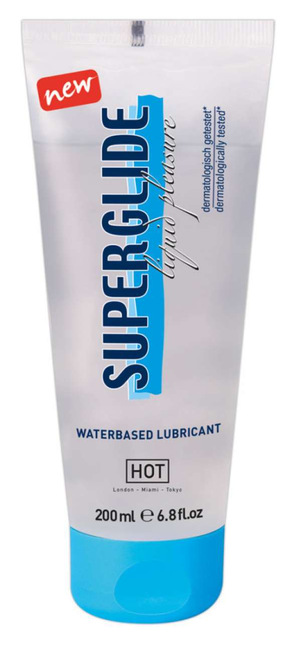 HOT Superglide - vízbázisú síkosító (200 ml)