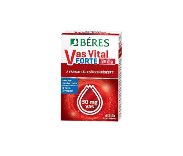 BÉRES VAS VITAL FORTE TABLETTA 30 db