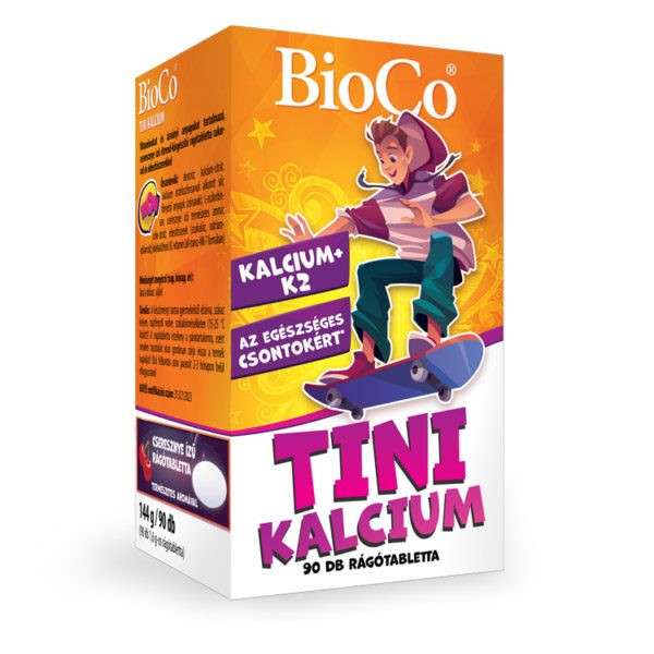 BIOCO TINI KALCIUM RÁGÓTABL. 90 DB