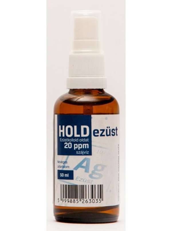 Holdezüst ezüstkolloid 20ppm 50 ml