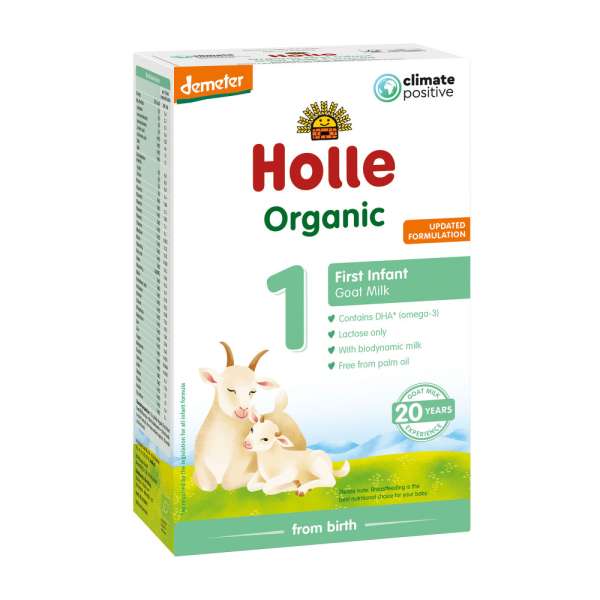 Holle bio kecsketej alapú csecsemő tápszer 1. 400 g