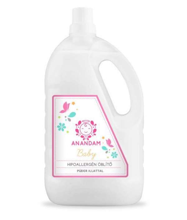 Anandam baby hipoallergén öblítő púder illattal 3000 ml
