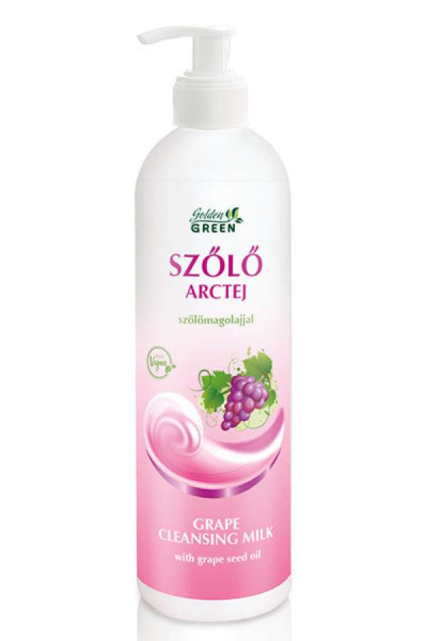 Golden Green szőlő arctej minden bőrtípusra pumpás 500 ml