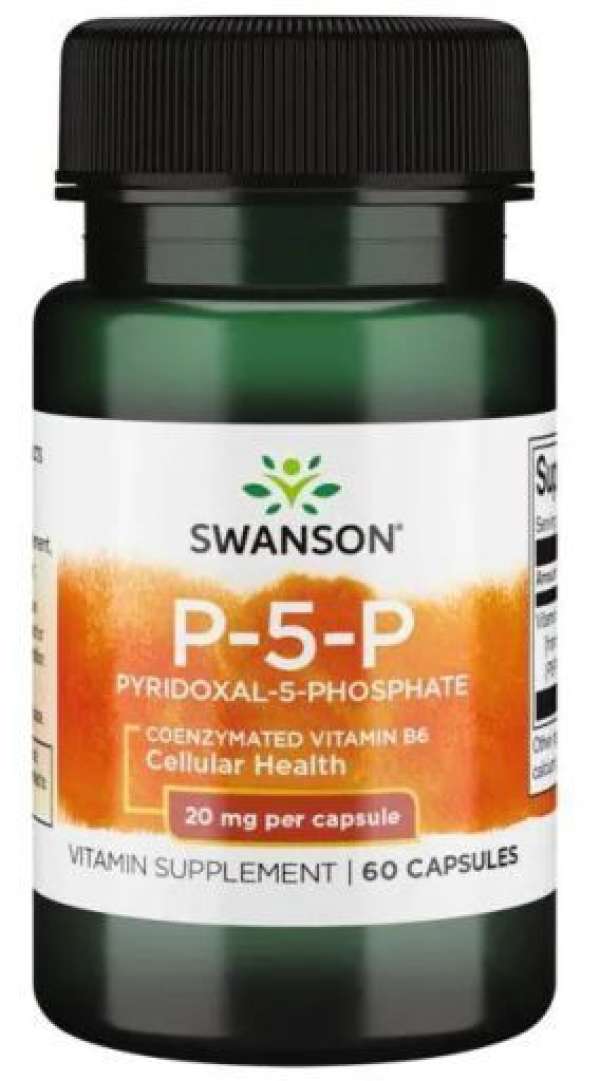 SWANSON P-5-P (B6 vitamin) 40 mg / 60 db