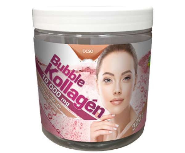 OCSO Bubble Kollagén - Tutti-frutti ízű italpor 320 g