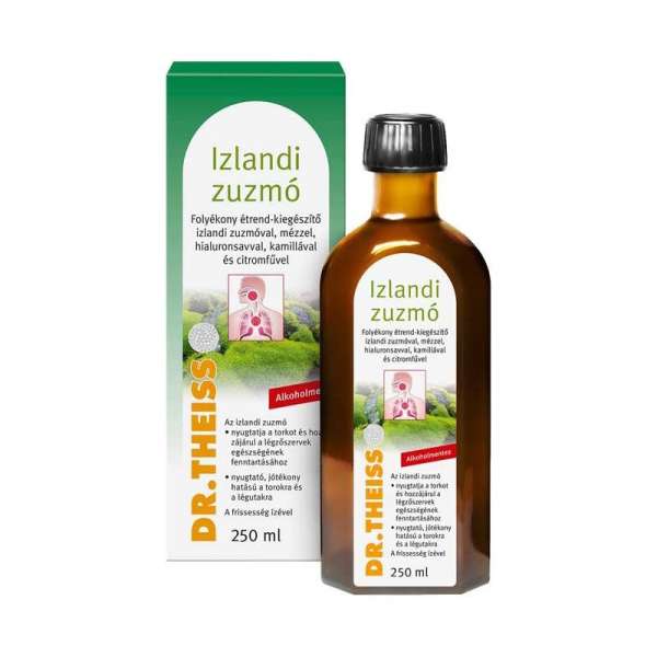 Dr.Theiss izlandi zuzmó folyékony étrend-kiegészítő 250 ml