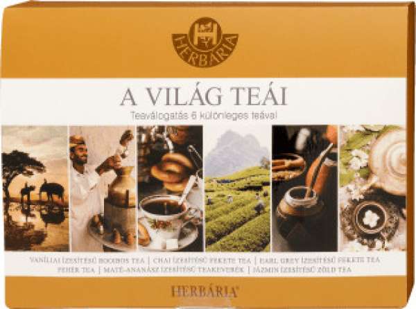 Herbária kedvenc teáim világ teái teaválogatás 6x5 db