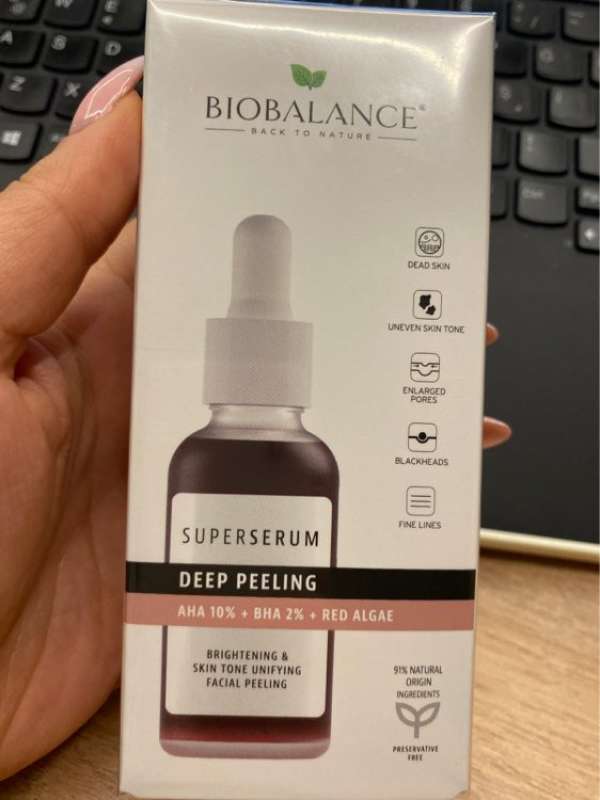 Biobalance szuperszérum arcra mélyhámlasztó 30 ml