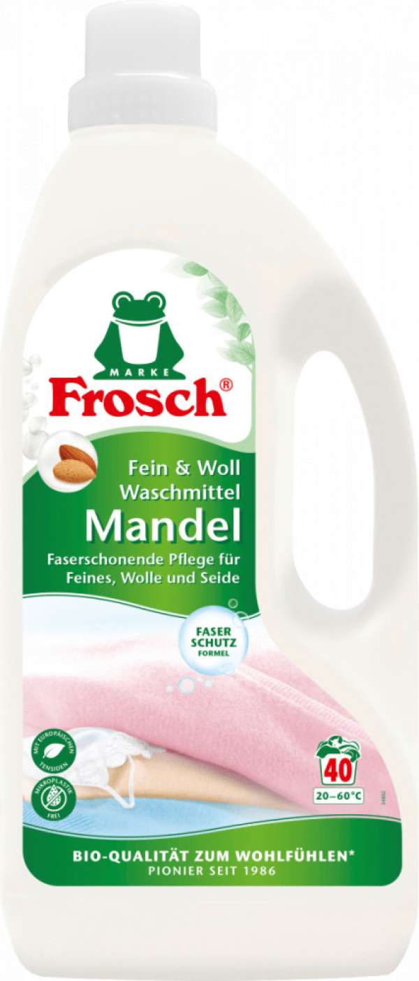 Frosch folyékony mosószer gyapjúhoz mandula 1500 ml