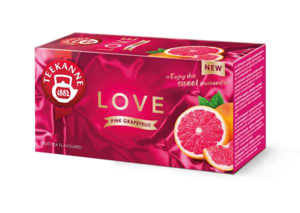 Teekanne world of fruits love grapefruit ízű gyümölcstea 20x2,25 g 45 g
