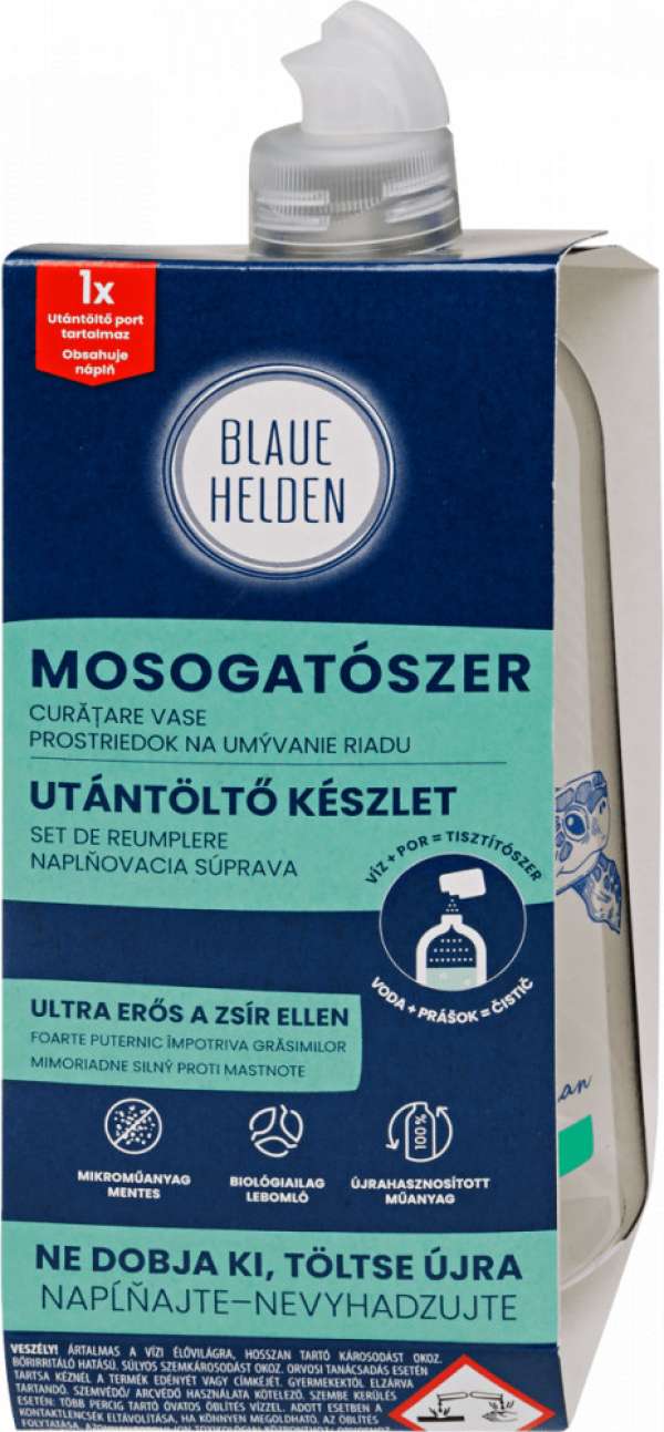 Blaue Helden mosogatószer 750 ml