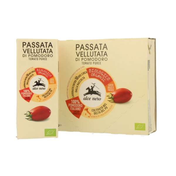 Alce Nero Bio Vellulata - sűrített paradicsom 3x200 g
