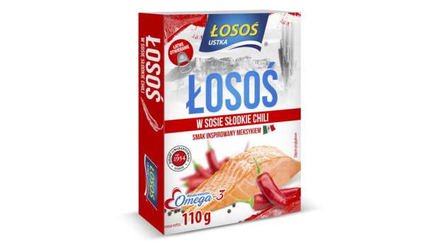Losos lazac édes-chili szószban 110 g