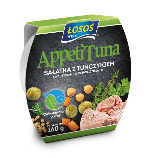 Losos tonhalsaláta zöldségekkel olívaolajban 160 g