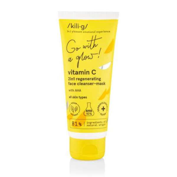 Kili.g regeneráló arctisztító és maszk c-vitaminnal 75 ml