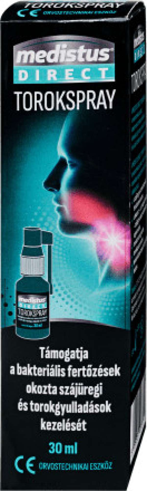 Medistus direct torokspray 30 ml