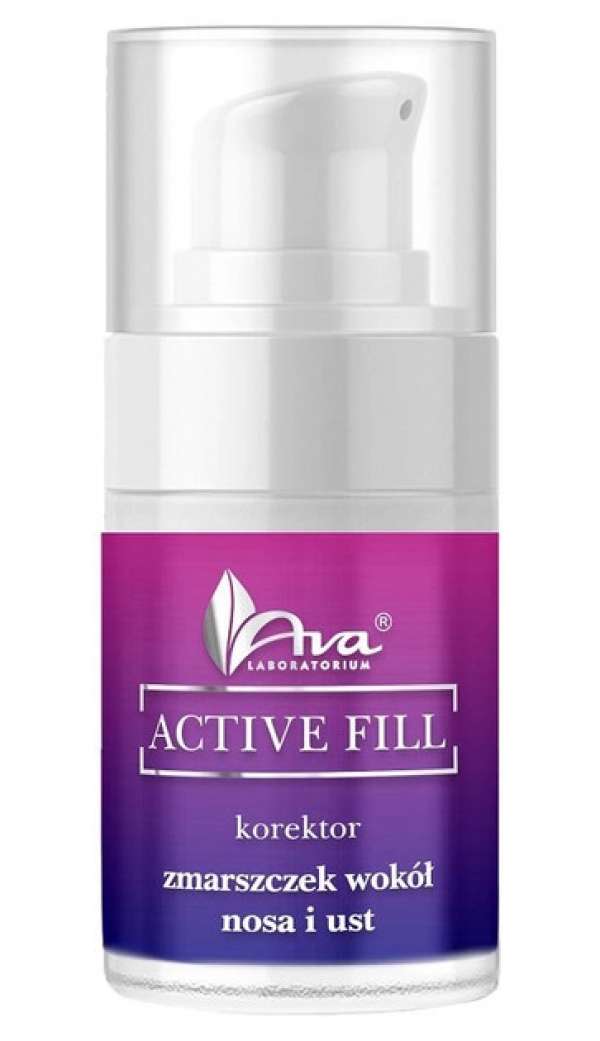 Ava active fill lifting hatású bőrfeszesítő és ráncfeltöltő krém az orr és száj környéki ráncok ellen 15 ml