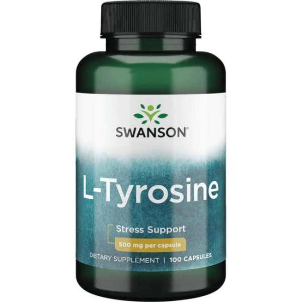 SWANSON L-TYROSINE 500 mg/100 db