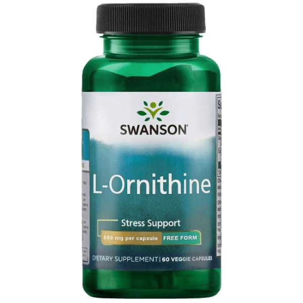SWANSON L-ORNITHINE 500 mg/60 db